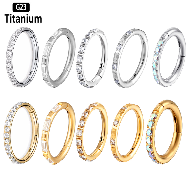 Zoor Body Jewelry - ASTM F136 Titanium Oorbellen Hoge Kwaliteit
