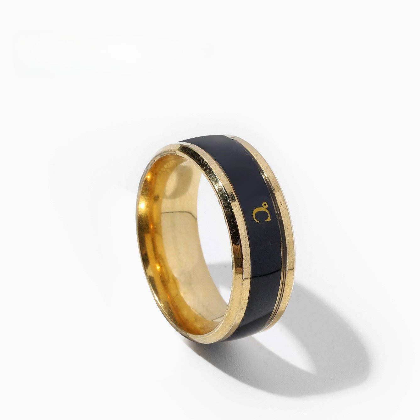 Body Jewelry Manufacturers - Roestvrij stalen ring Mode Intelligente temperatuurdetectie