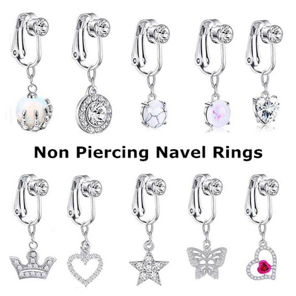 Body Jewelry And Earrings - Accessoires Clip Op Oorbellen Kraakbeen Clip