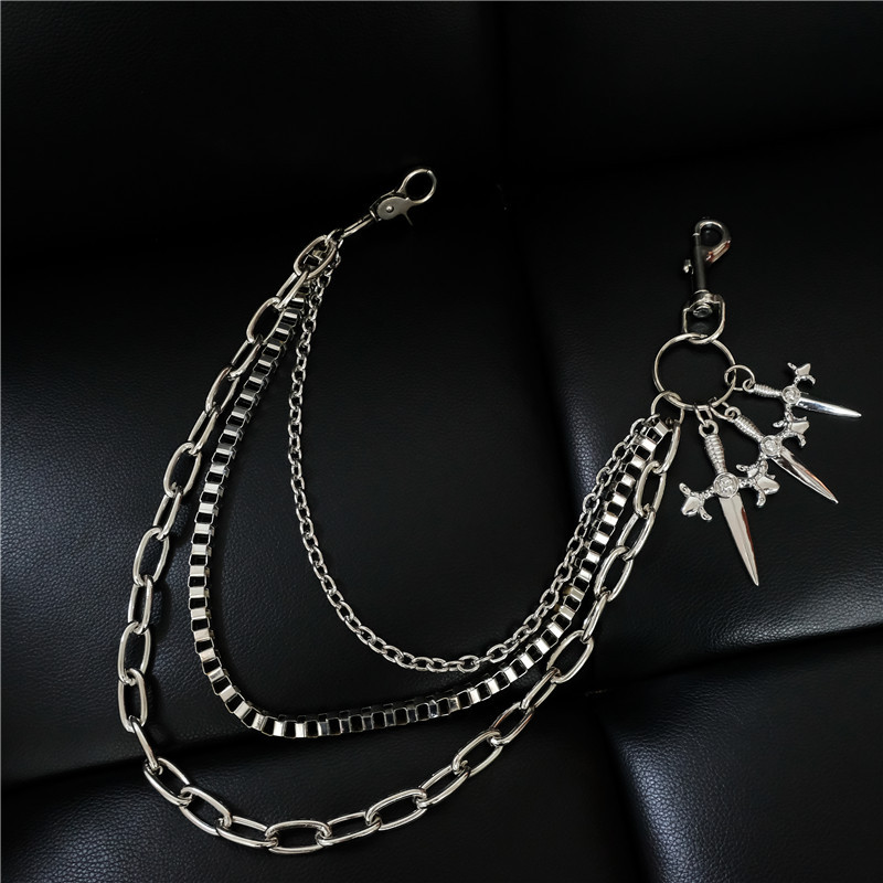Body Jewelry Manufacturers - Hiphop Punk Metal Sword Casual Veelzijdige