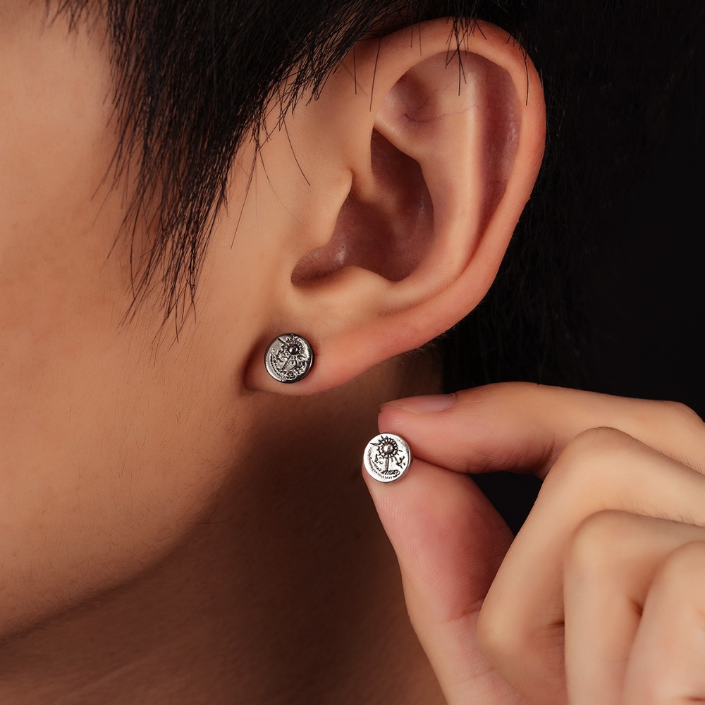 Body Jewelry Indian - 1 paar Indian Eagle Stud Oorbellen