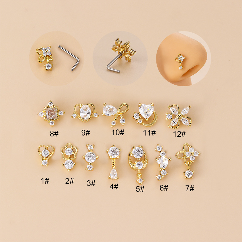 Body Jewelry Indian - 1Pc 20G 316L Chirurgisch Roestvrij Staal