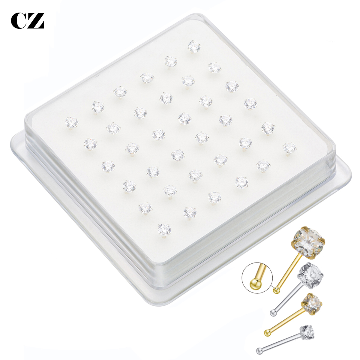 Body Jewelry Indian - neuspiercing zilver 925 lichaam sieraden neus
