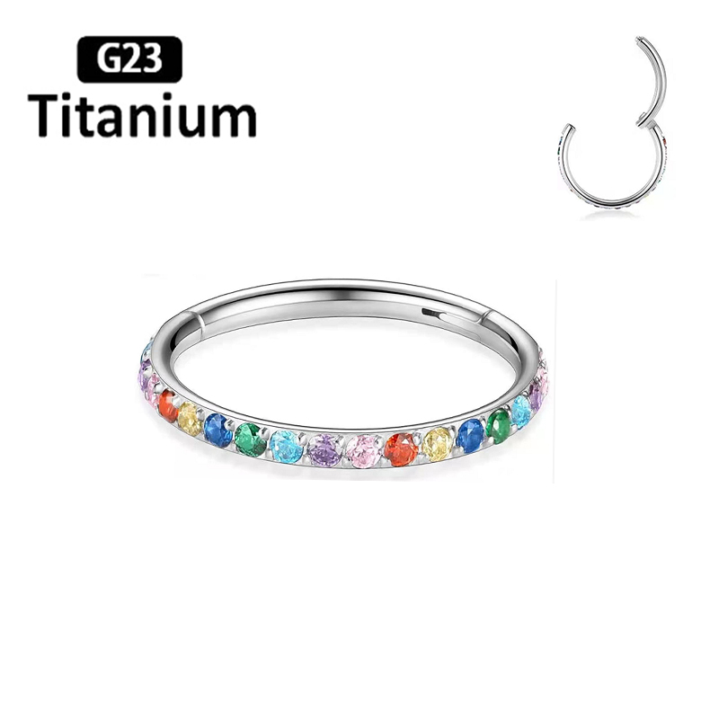 ASTM F136 Titanium Oorbellen H - Zoor Body Jewelry recensie en prijs