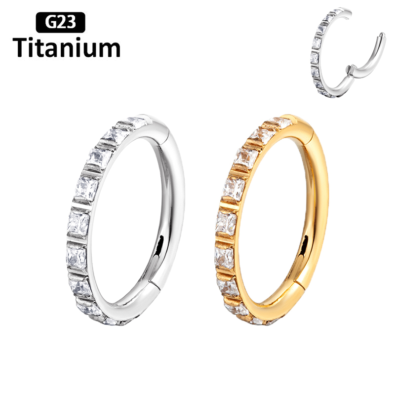 ASTM F136 Titanium Oorbellen H - Zoor Body Jewelry recensie en prijs