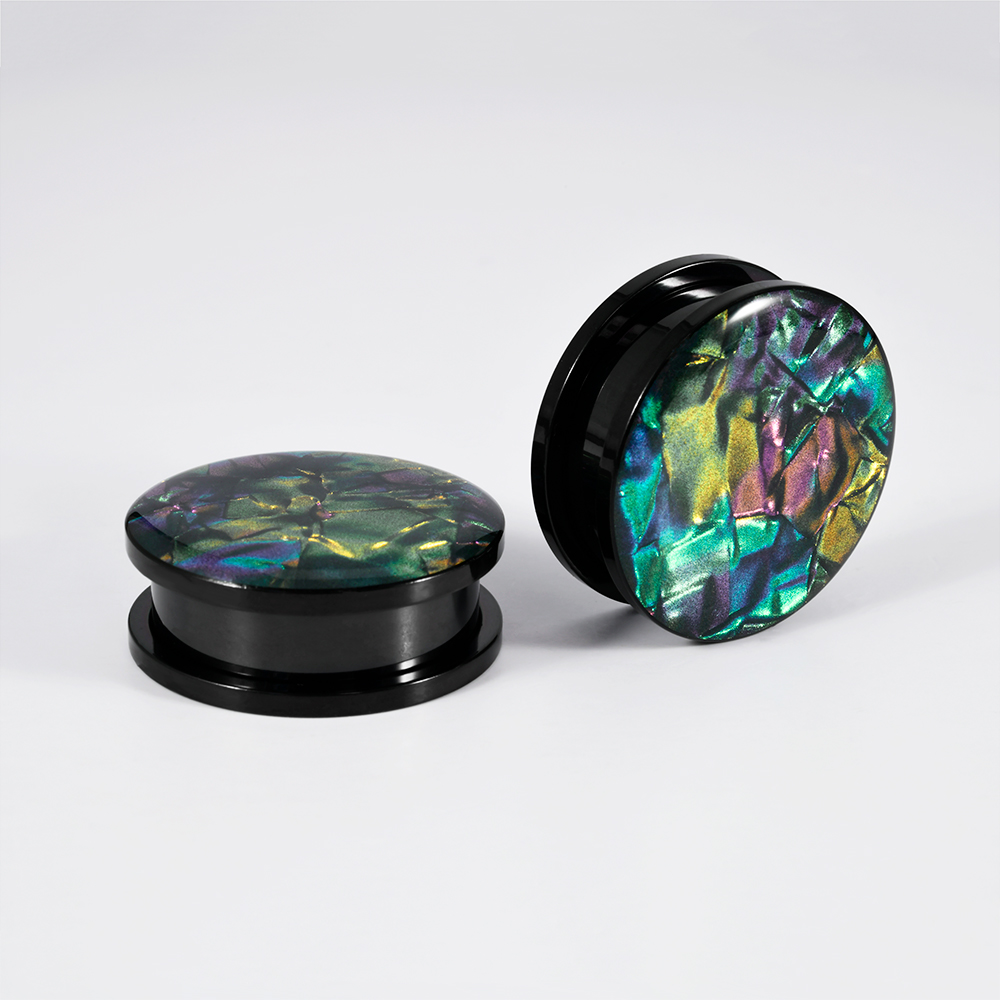 1PC Rvs Mix Kleuren Shell Vlie - Body Jewelry Gauges recensie en prijs