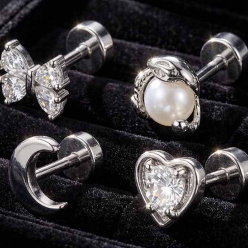 1PC Hypoallergeen Kraakbeen Oo - Body Jewelry Hypoallergenic recensie en prijs