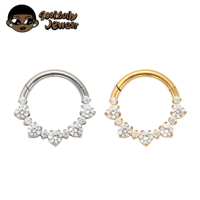 ASTM F136 TItanium Daith Click - Zoor Body Jewelry recensie en prijs