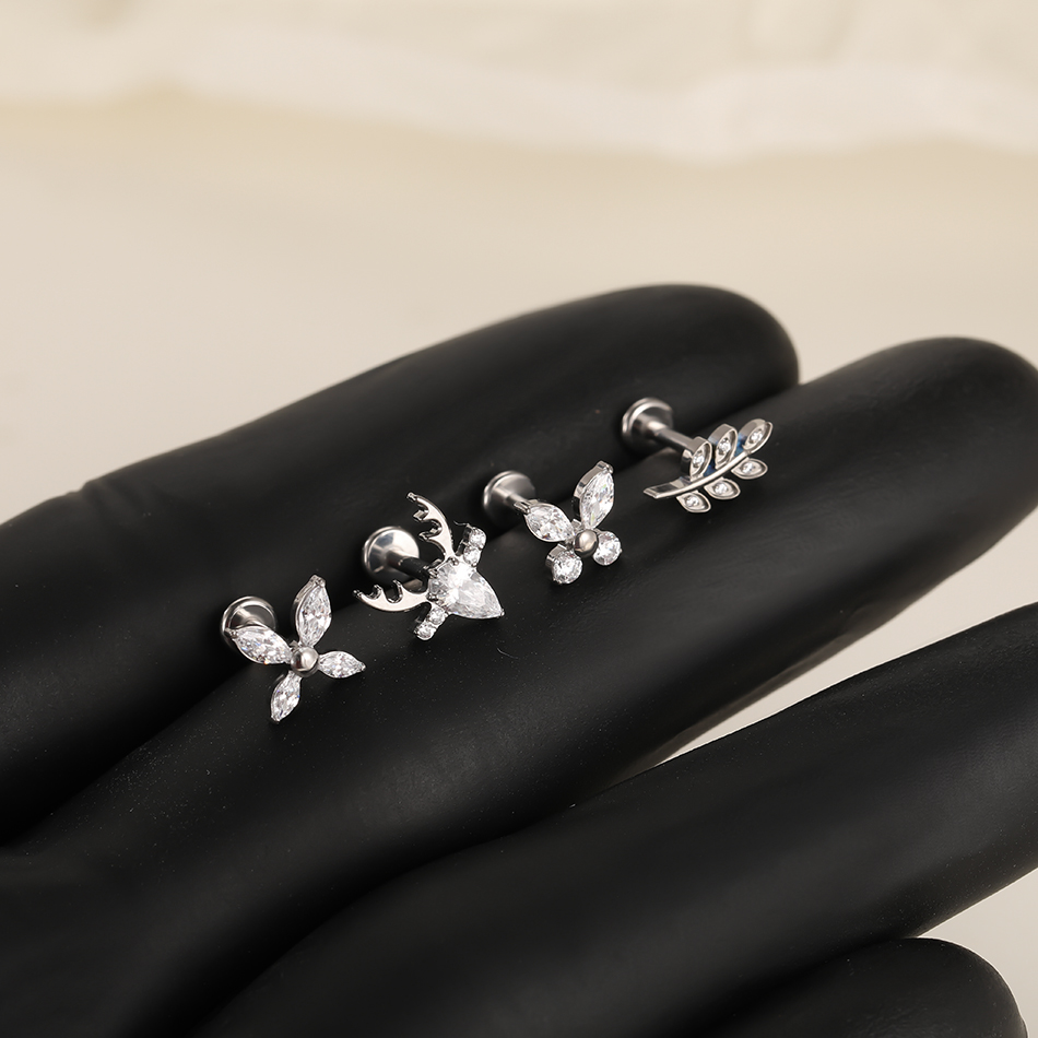 1/5 Stuks G23 Titanium Vlinder - Zoor Body Jewelry recensie en prijs