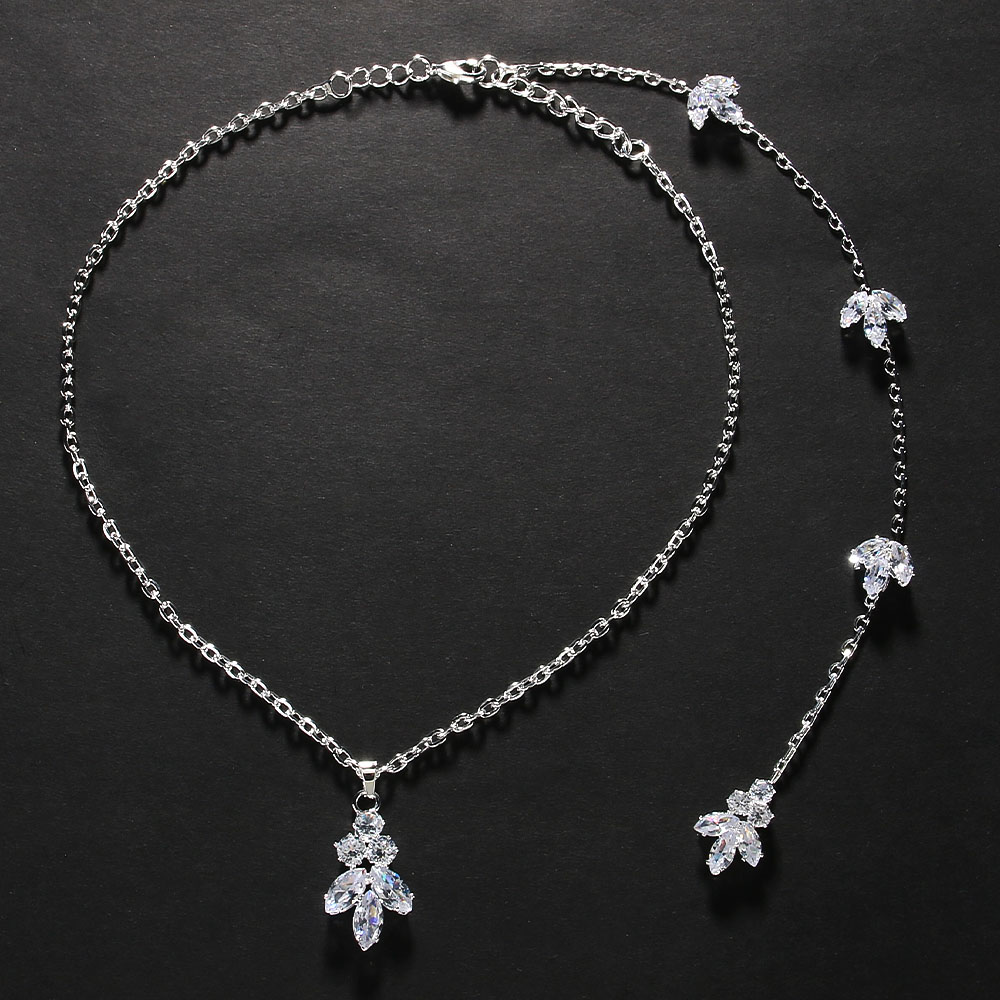 Rijnstenen hanger met ketting  - Body Jewelry For Backless Dress recensie en prijs