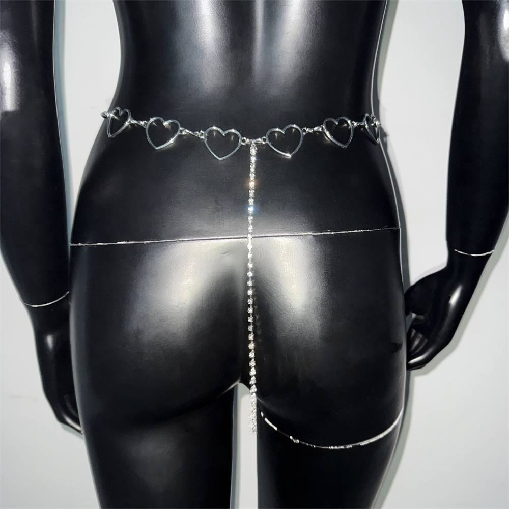 Sexy dames riem met holle hart - Body Jewelry Y2K recensie en prijs