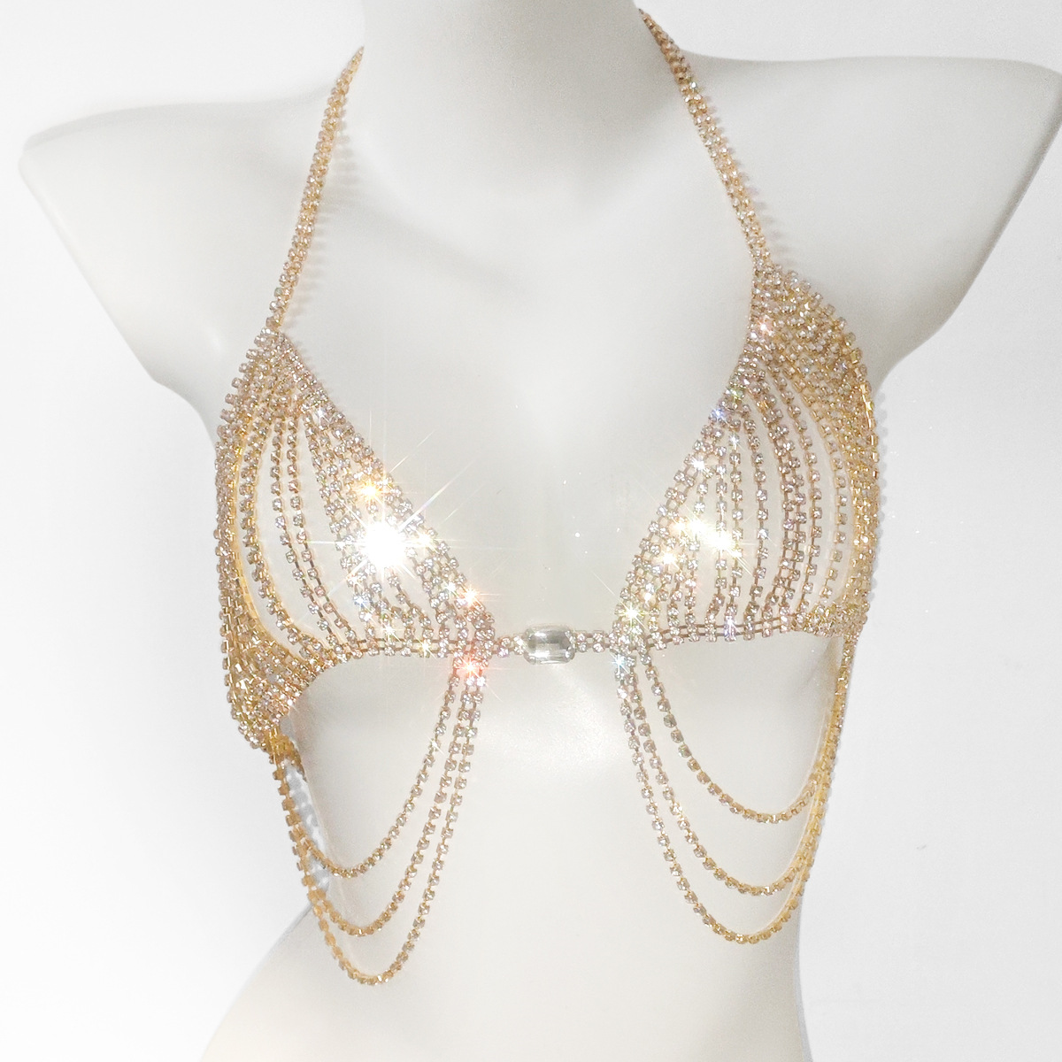 Modieuze Kwastjes Sexy Strass  - Body Jewelry Rhinestone recensie en prijs