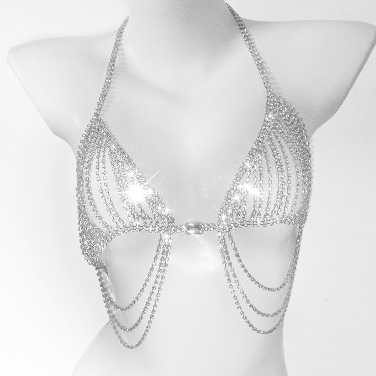 Modieuze Kwastjes Sexy Strass  - Body Jewelry Rhinestone recensie en prijs