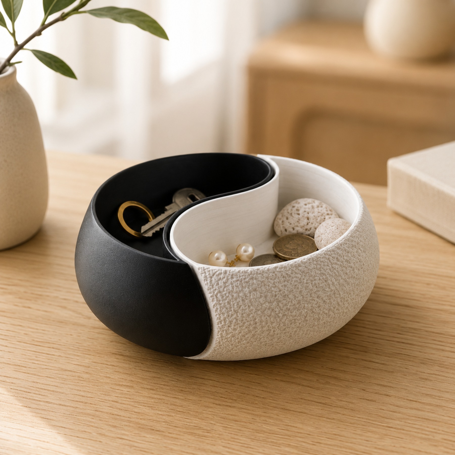 1-delige opbergkom in zwart-wi - Body Jewelry Websites recensie en prijs