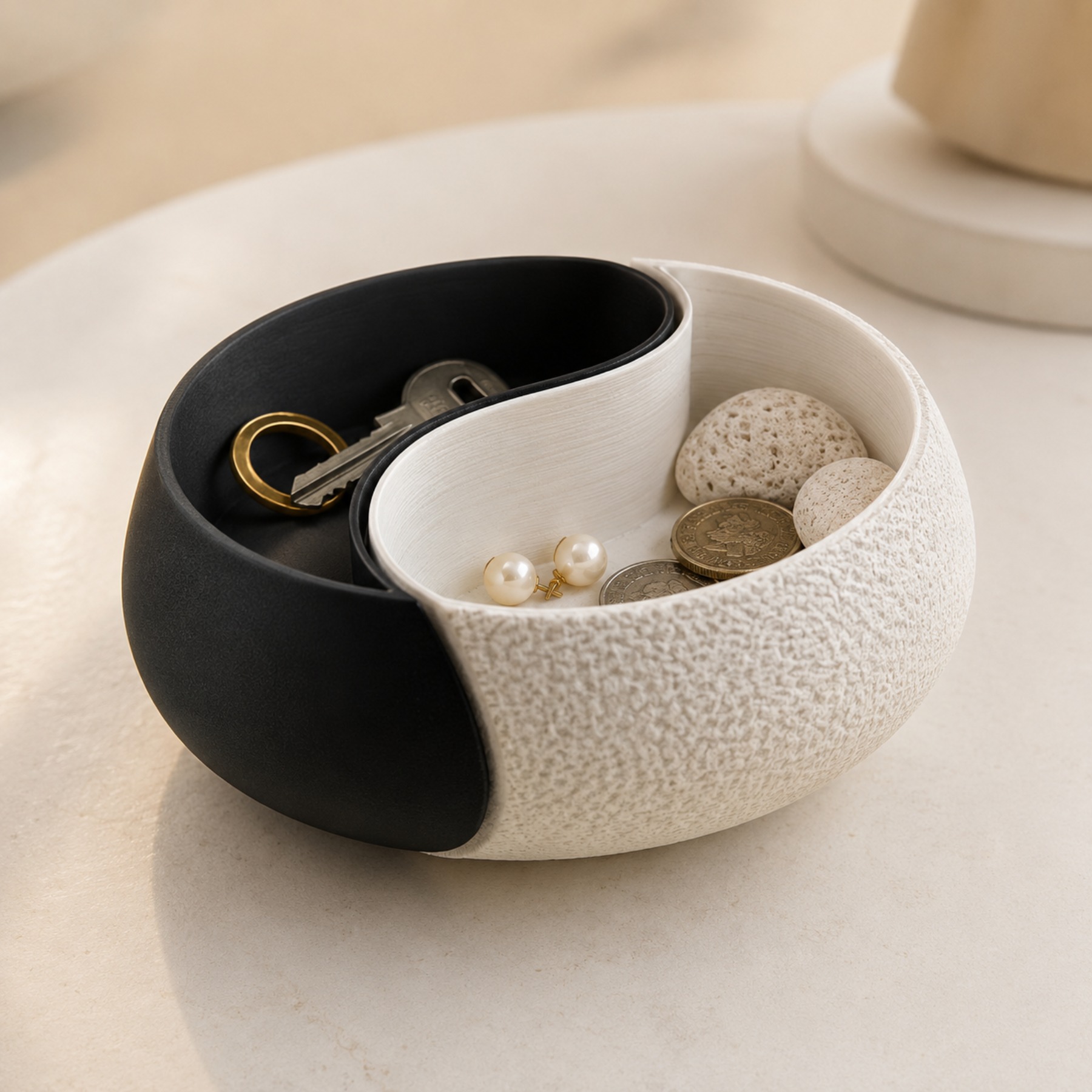 1-delige opbergkom in zwart-wi - Body Jewelry Websites recensie en prijs