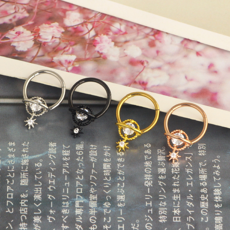 Septum ringen planet sieraden  - Helix Cartilage Ring recensie en prijs
