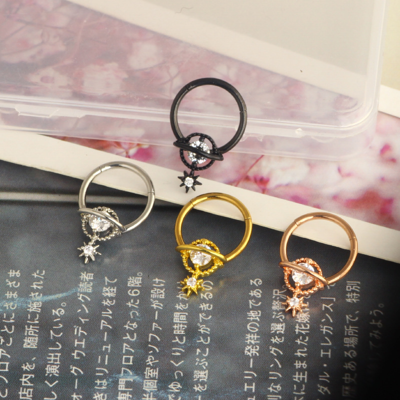 Septum ringen planet sieraden  - Helix Cartilage Ring recensie en prijs
