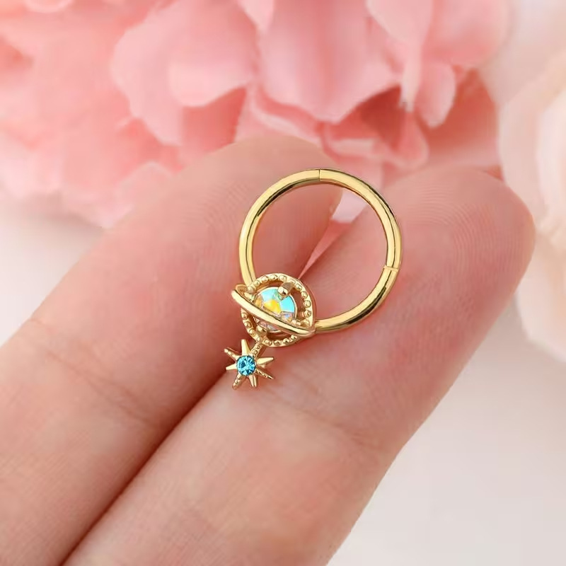 Septum ringen planet sieraden  - Helix Cartilage Ring recensie en prijs