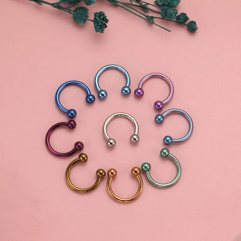 5pcs ASTM F136 Titanium Hoefij - Zoor Body Jewelry recensie en prijs