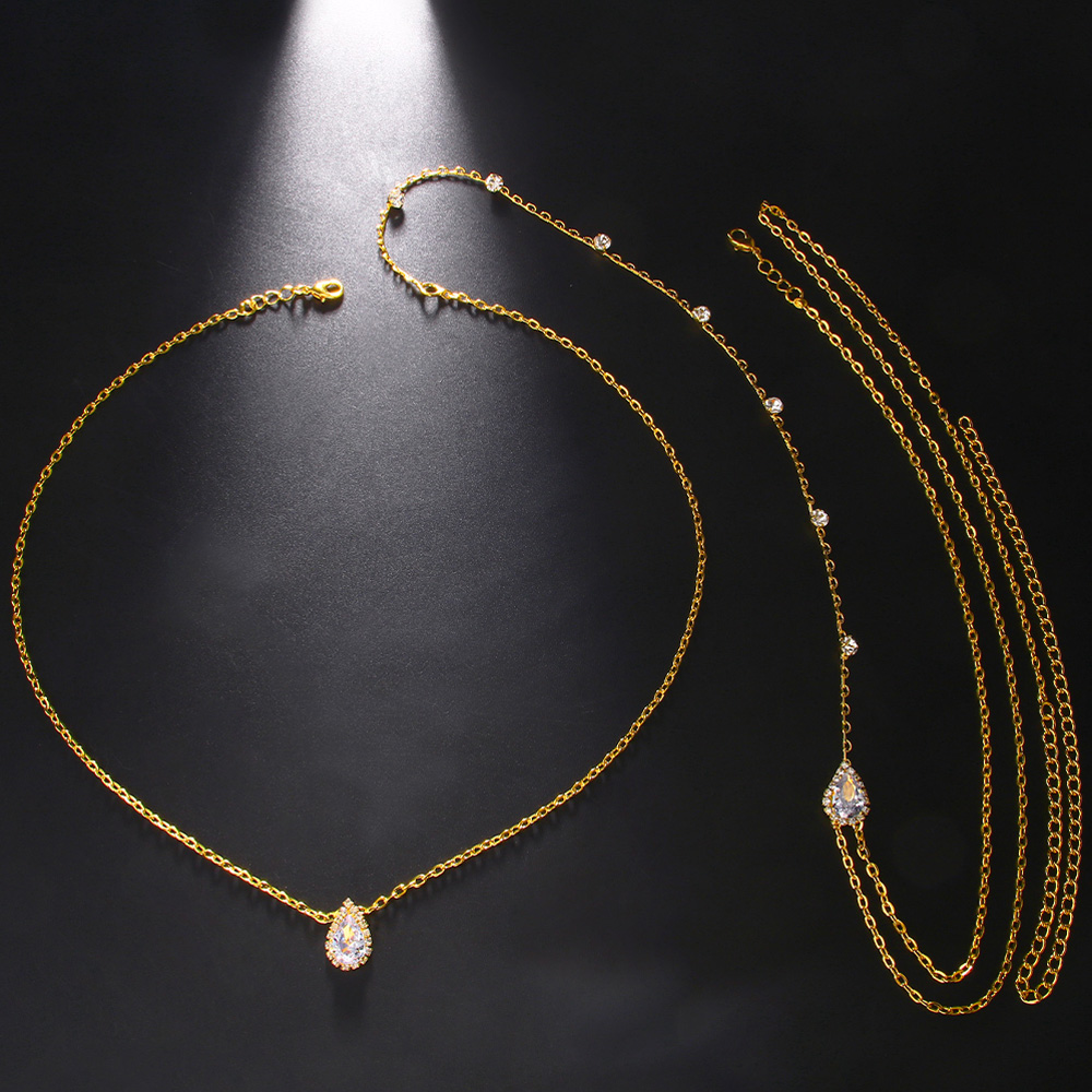 Stonefans Luxe Waterdruppel Zi - Body Jewelry For Backless Dress recensie en prijs