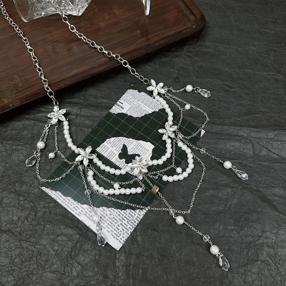 Mode elegante meerlaagse parel - Body Jewelry Y2K recensie en prijs