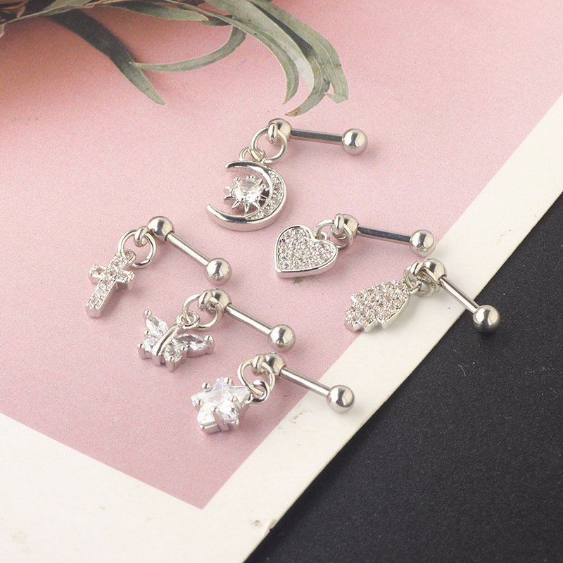 (.) Zirkoon oorbellen Helix oo - Helix Cartilage Ring recensie en prijs