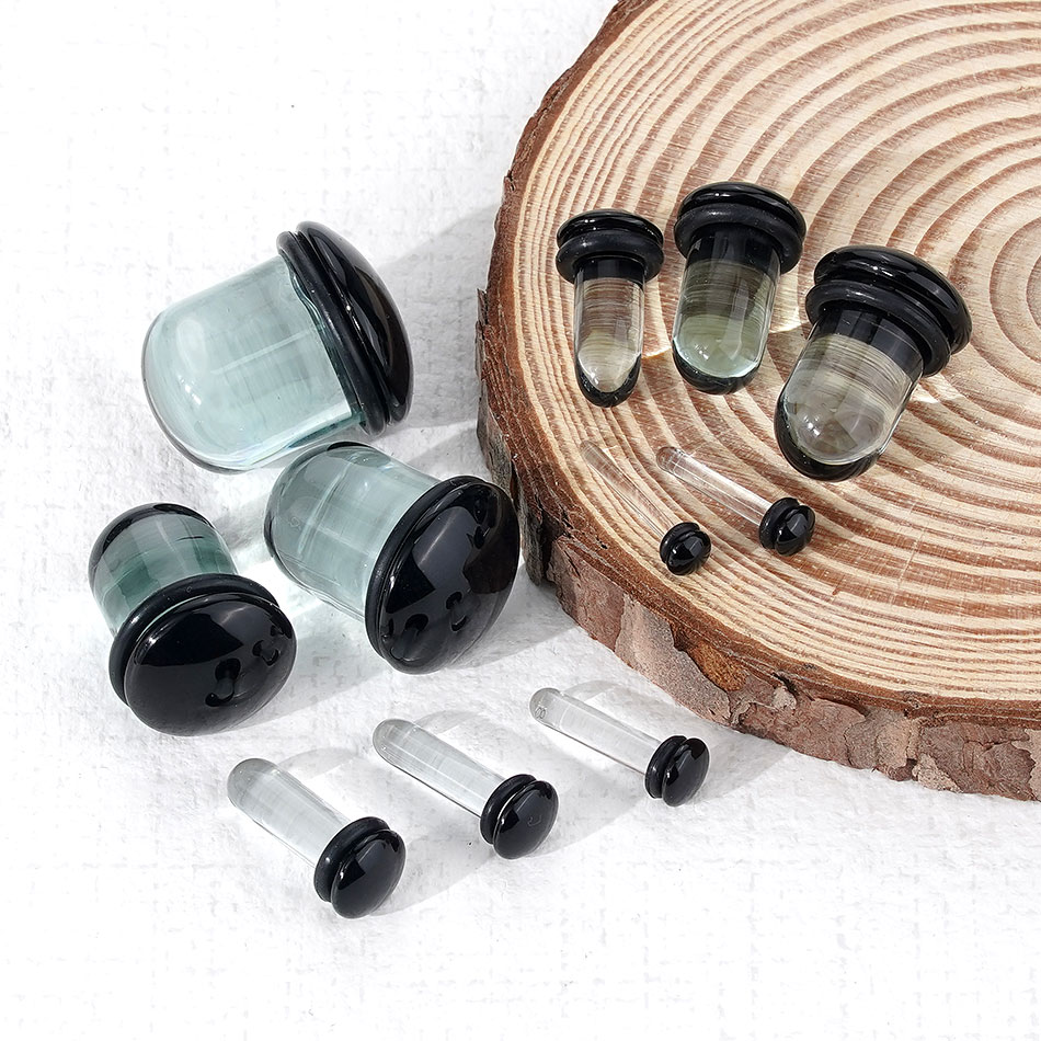 2 Stuks Glas Oor Meters Stretc - Body Jewelry Gauges recensie en prijs