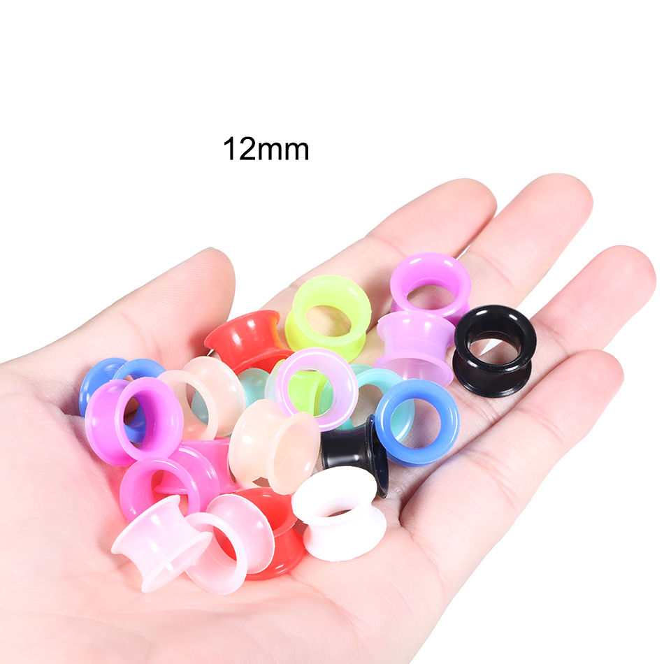 24 Stuks Siliconen Hoge Double - Body Jewelry Gauges recensie en prijs