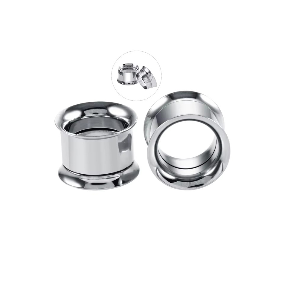 1 paar Rvs Oordoppen Tunnels F - Body Jewelry Gauges recensie en prijs