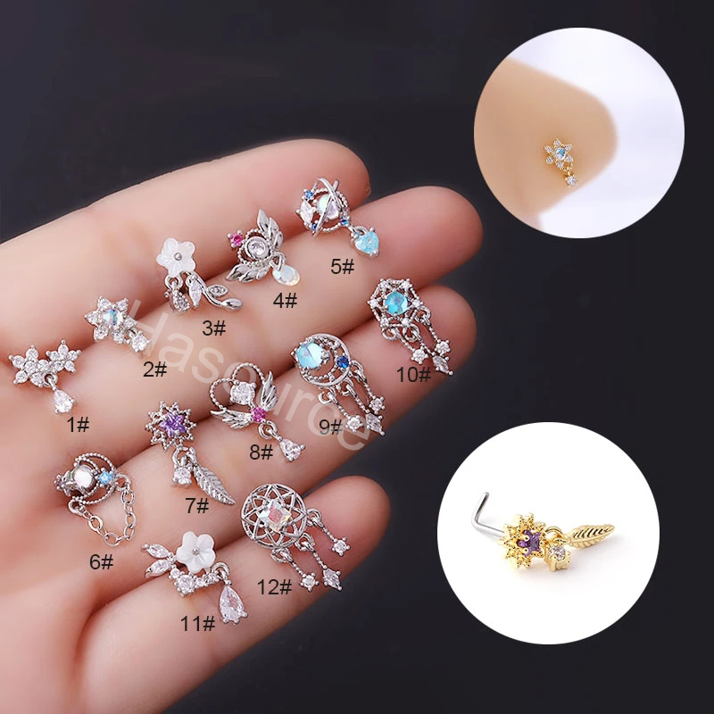 2022 Nieuwe 1Pcs Fashion 316L  - Body Jewelry Indian recensie en prijs