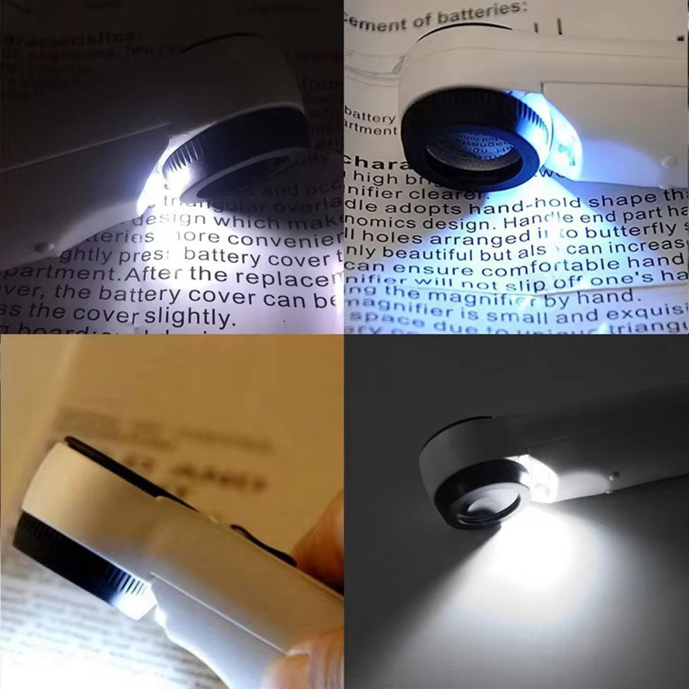 40x vergrootglas met 2 LED-ver - Body Jewelry Websites recensie en prijs