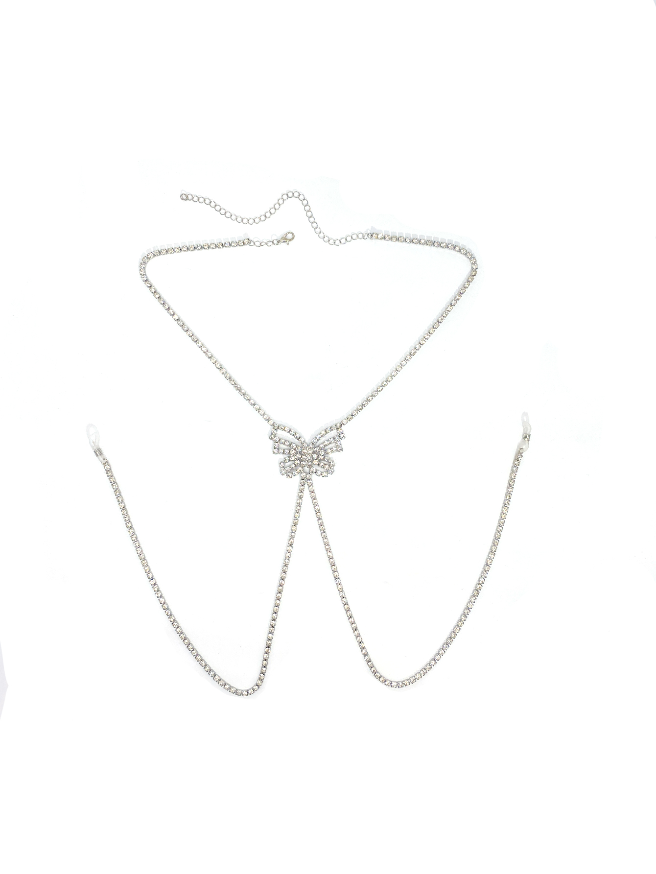 1 Stuk Kwastje Vlinder Tepel K - Body Jewelry Rhinestone recensie en prijs