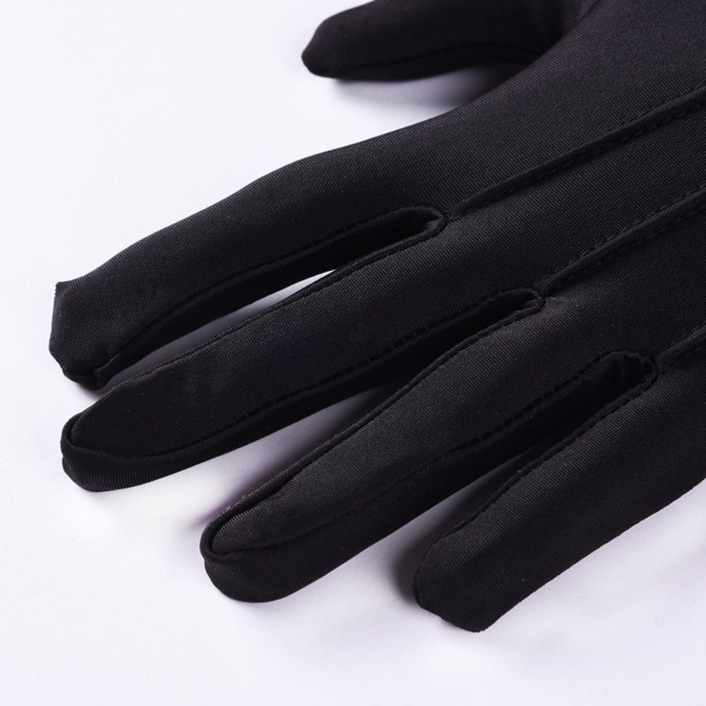 Zachte witte katoenen handscho - Body Jewelry Websites recensie en prijs