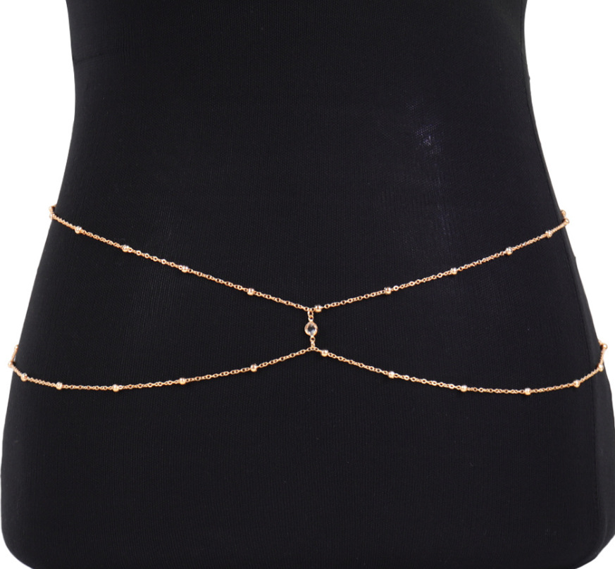 Doorzichtige Strass Kralen Bui - Body Jewelry Rhinestone recensie en prijs