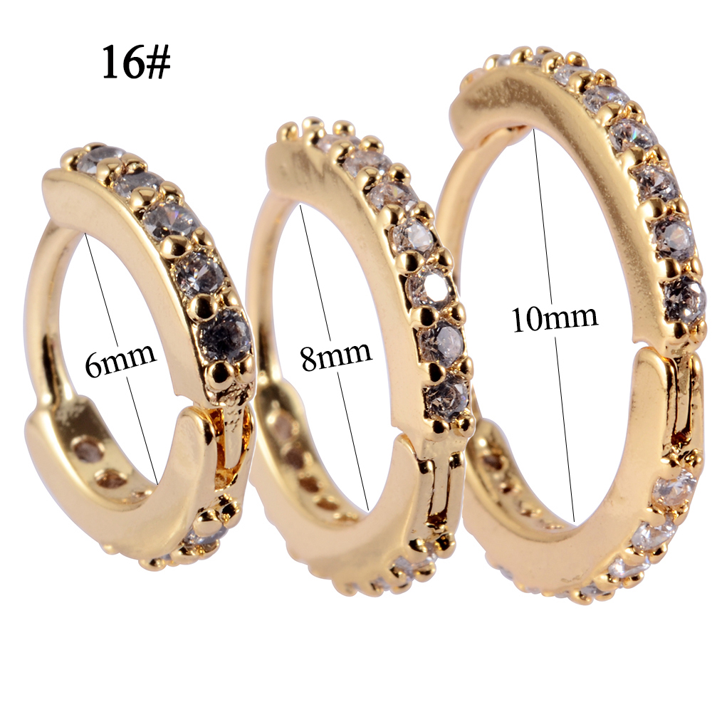 1 Stuk Vergulde Zilverkleurige - Helix Cartilage Ring recensie en prijs