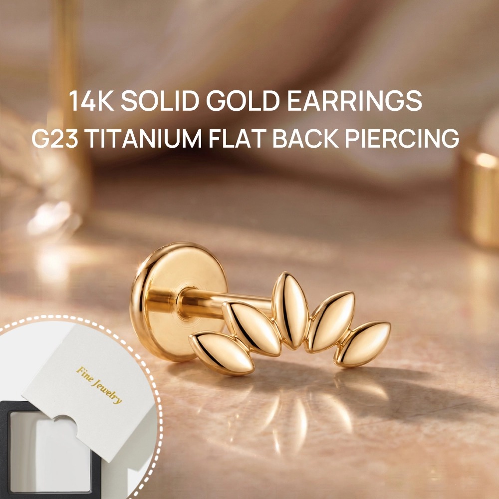 DIeSchein 14K massief gouden o - Body Jewelry Hypoallergenic recensie en prijs