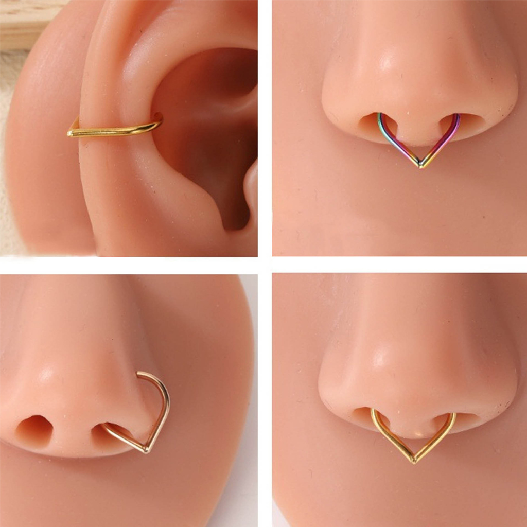 5-delige set nepneusringen van - Body Jewelry And Earrings recensie en prijs