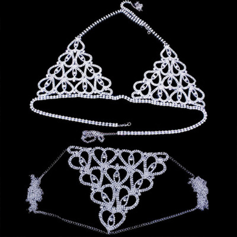Mode Strass Hart Beha String S - Body Jewelry Rhinestone recensie en prijs