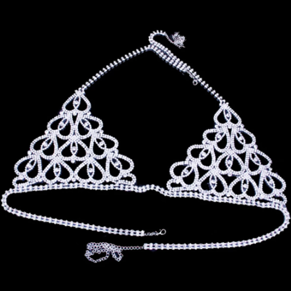 Mode Strass Hart Beha String S - Body Jewelry Rhinestone recensie en prijs