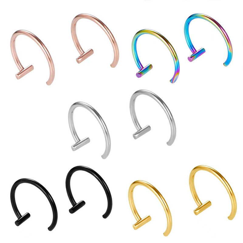 18G Chirurgisch staal lip ring - Body Jewelry And Earrings recensie en prijs
