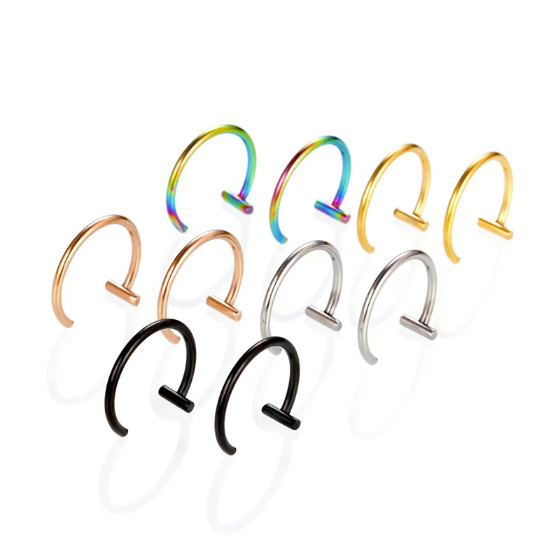 18G Chirurgisch staal lip ring - Body Jewelry And Earrings recensie en prijs
