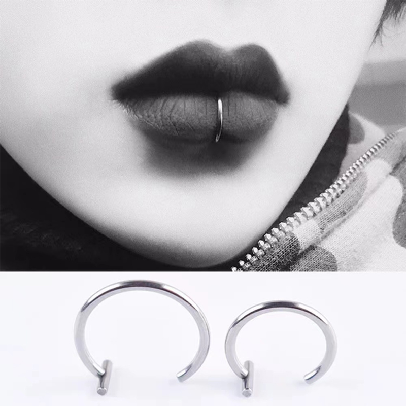 18G Chirurgisch staal lip ring - Body Jewelry And Earrings recensie en prijs