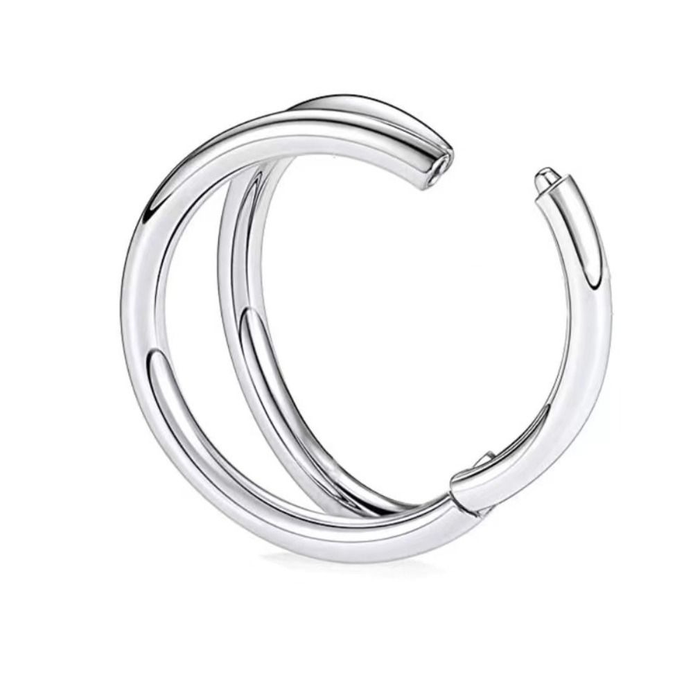 Creatieve roestvrijstalen dubb - Helix Cartilage Ring recensie en prijs