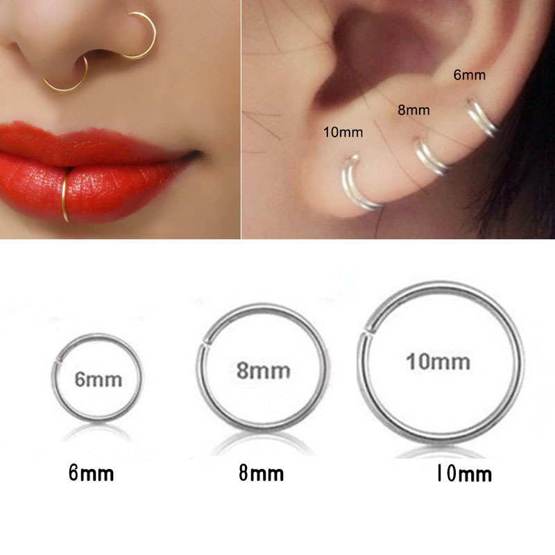 925 Zilveren Neus Ring Lip Rin - Helix Cartilage Ring recensie en prijs
