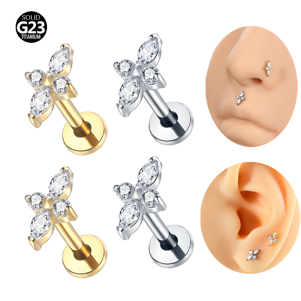 1PC G23 Titanium Labret Pierci - Helix Cartilage Ring recensie en prijs
