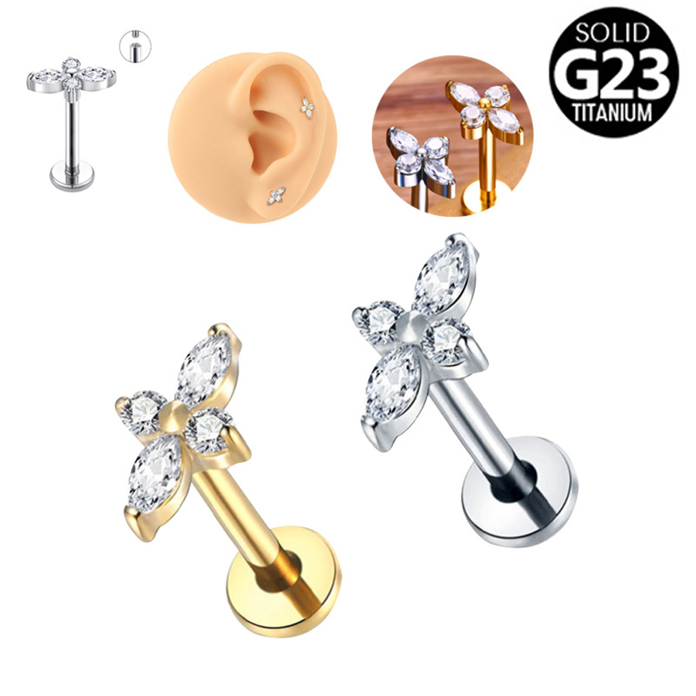 1PC G23 Titanium Labret Pierci - Helix Cartilage Ring recensie en prijs