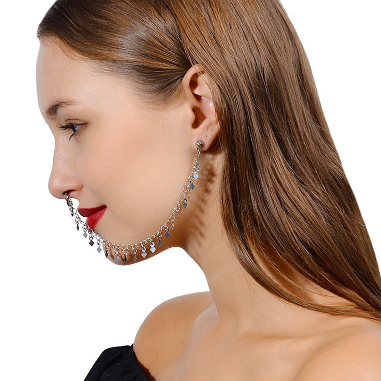 Neus Ring Ketting, Opknoping D - Body Jewelry Indian recensie en prijs