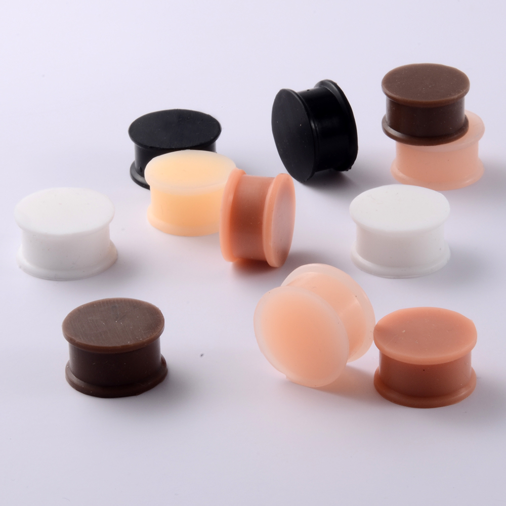 1 paar Siliconen Flexibele Dik - Body Jewelry Gauges recensie en prijs