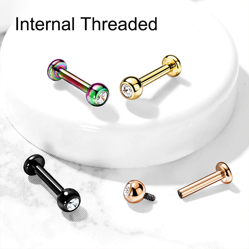 16G Chirurgisch staal bal top  - Body Jewelry And Earrings recensie en prijs