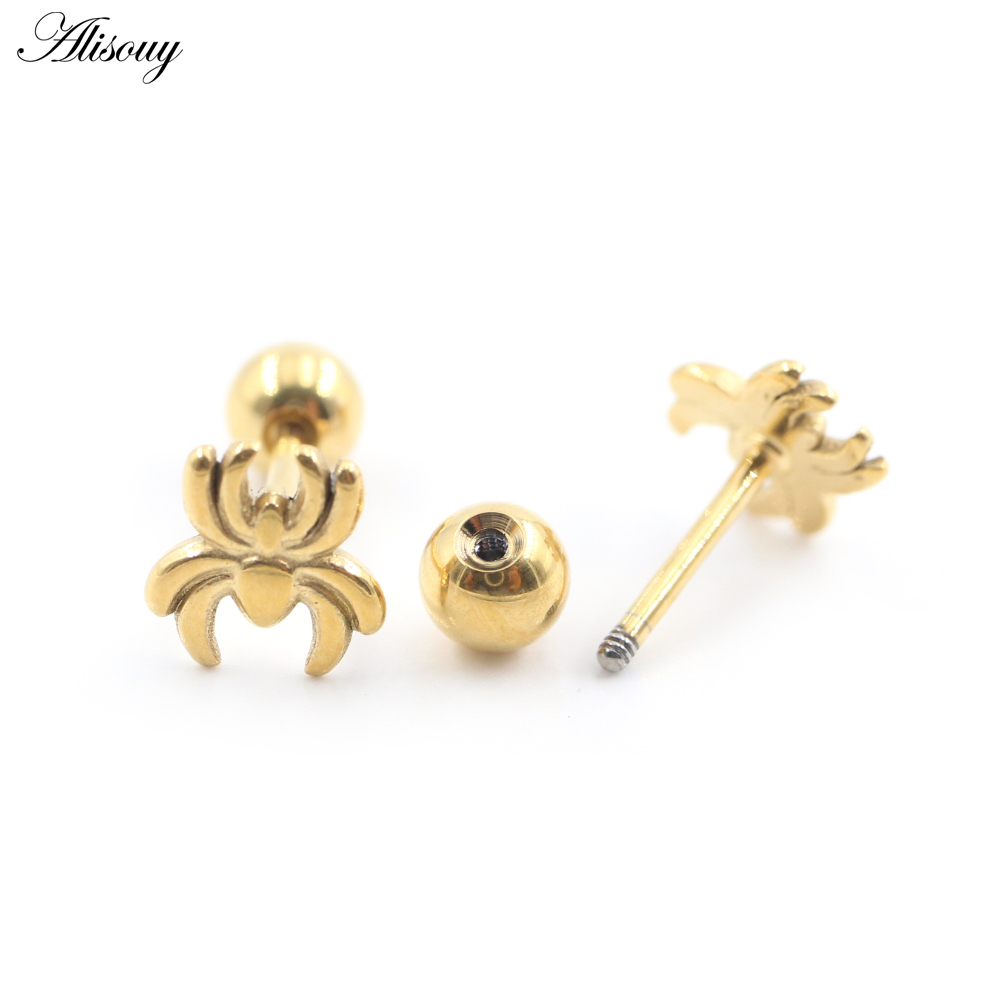 2PC Titanium Cross Spider Snak - Helix Cartilage Ring recensie en prijs